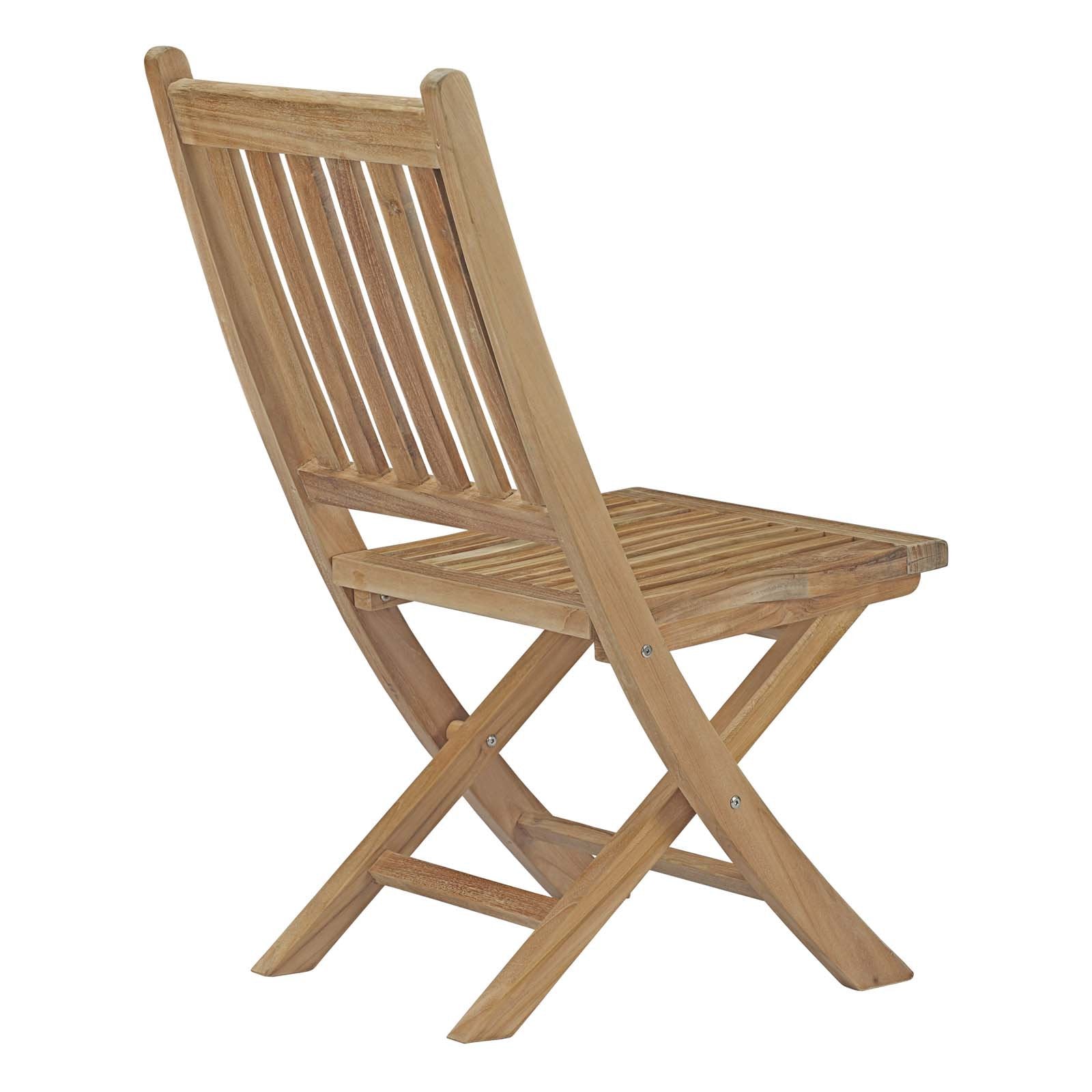 Modway Marina Premium Grade A Teak Wood Outdoor Patio Dining Furniture Set
