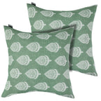 Funhome Outdoor Pillow Covers Only, No Insert! Pack Of 2 Square Throw Pillow Covers, Decorative Waterproof Modern Cushion Cases