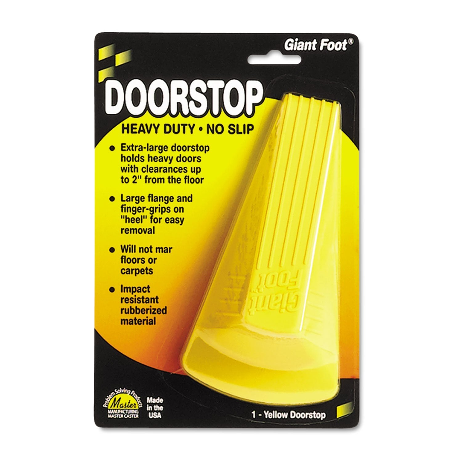 Mas00966 - Giant Foot Doorstop