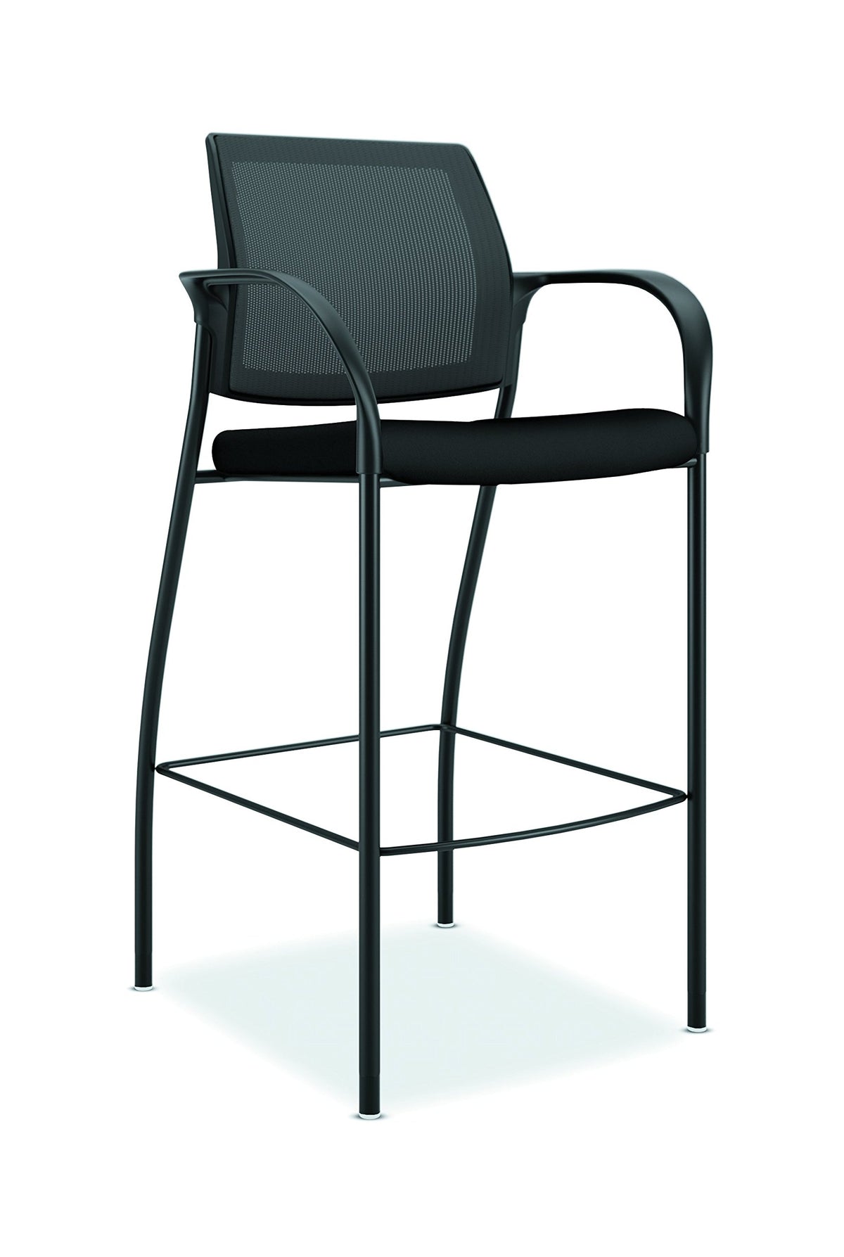 Hon Ignition 4-Leg Stool, Black Cu10