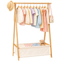 Homde Sturdy Kids Clothes Rack: 66 lb Capacity for Growing Wardrobe Needs