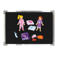 18 X 24 Aluminum Framed Flannel Board