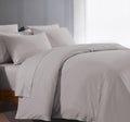 Duvet Covers Queen Full Size 1000 Thread Count 100% Egyptian Cotton Long Staple Solid Quilt Cover, Silky Soft, Breathable With H