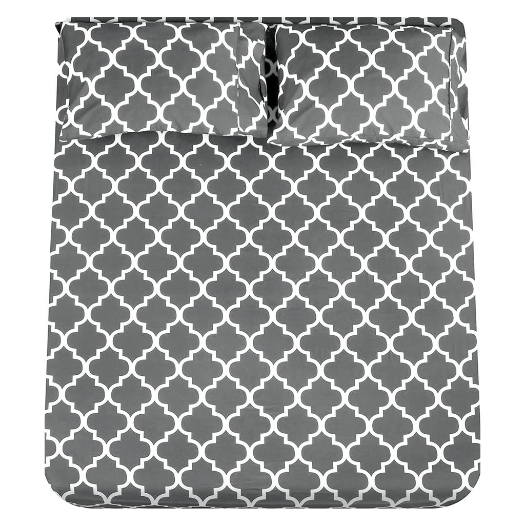 Mejoroom Full Bed Sheet Set - Super Soft Brushed Microfiber 1800 Thread Count Full Sheets With 16 Inch Deep Pocket - Wrinkle Fre