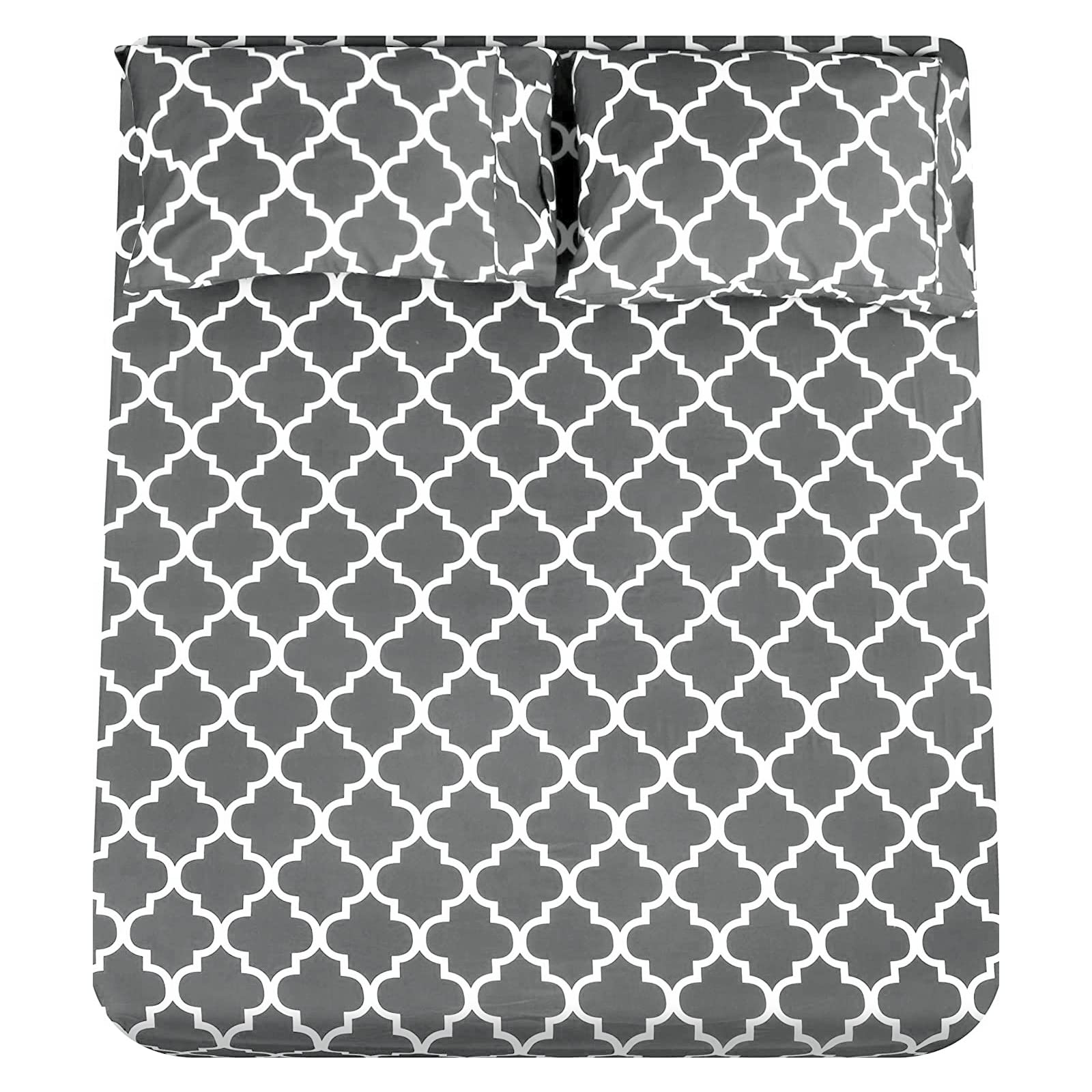Mejoroom Full Bed Sheet Set - Super Soft Brushed Microfiber 1800 Thread Count Full Sheets With 16 Inch Deep Pocket - Wrinkle Fre