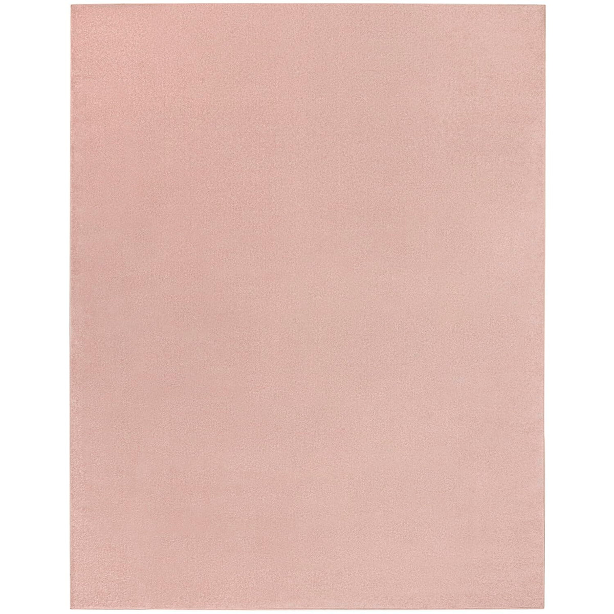 Nourison Essentials Indoor/Outdoor Pink 9' X 12' Area Rug, Easy Cleaning, Non Shedding, Bed Room, Living Room, Dining Room, Back