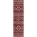 Sedona Sn14 Red Transitional Rug Runner 2' 3" X 12'