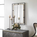 Uttermost 09711 Carrizo Rectangle Mirror, Multi Color