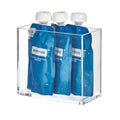 iDesign Adhesive Organizer Bin  Affixx Collection  Clear