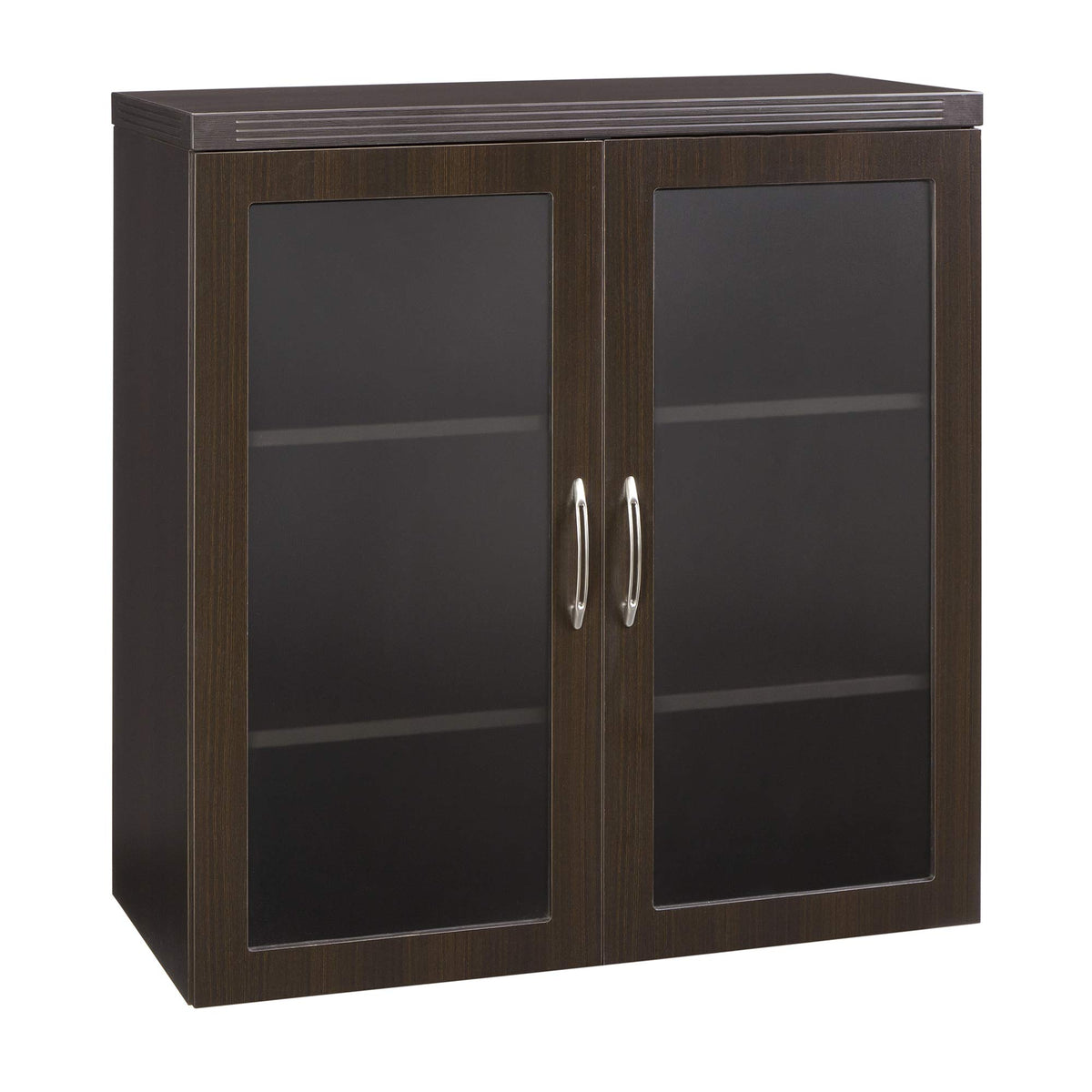 Safco Mayline Agdcldc Aberdeen Cabinet, Mocha Laminate