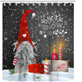 Gnome Shower Curtains for Bathroom Lovely Cute Sprite Christmas Let it Snow Fabric Shower Curtain Winter Xmas Holiday Bathroom C