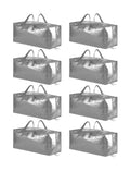 SpaceAid Heavy Duty Moving Bags, Extra Large Storage Totes W/Backpack Straps Strong Handles & Zippers, Alternative to Moving Box