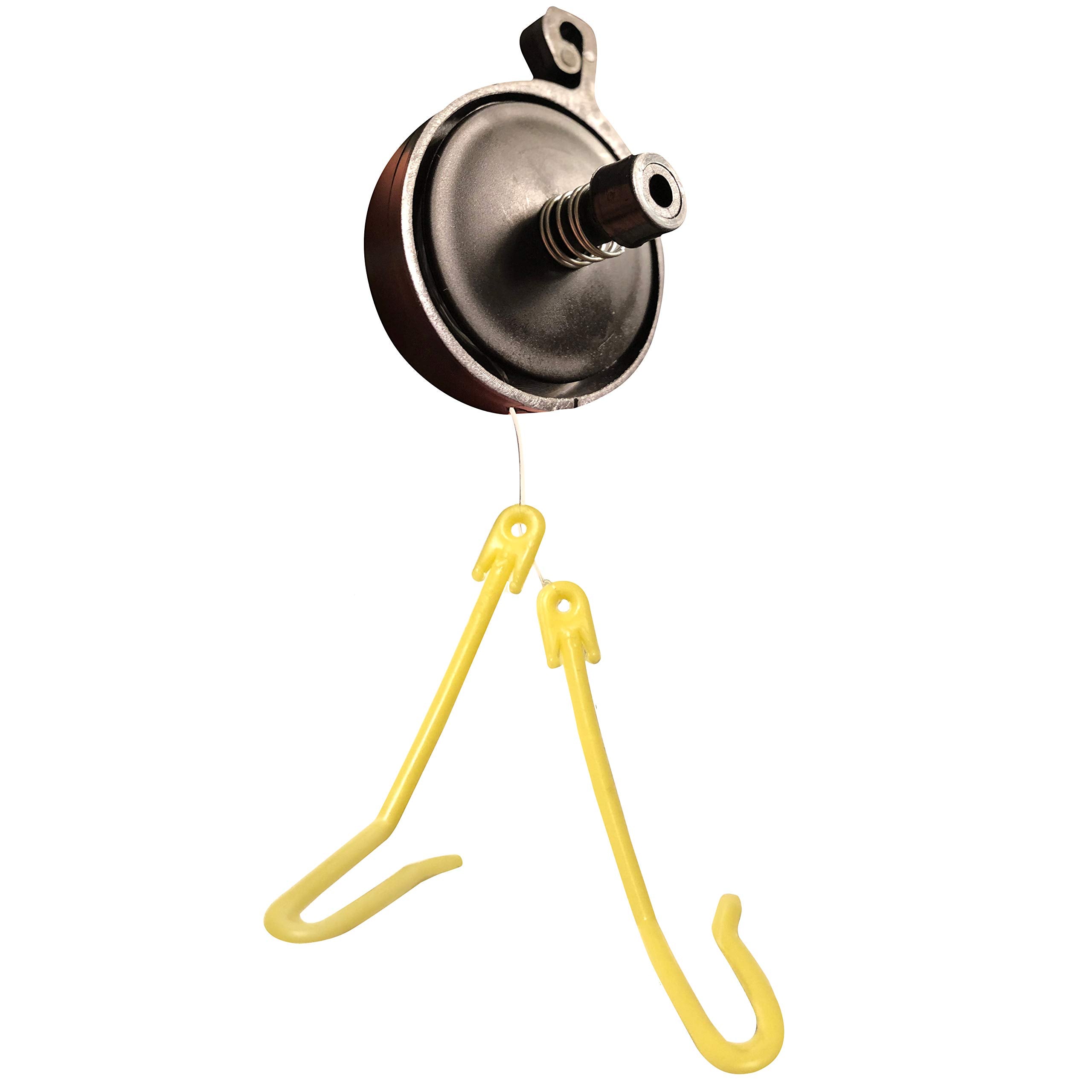 Plant Yoyo Hangers - 20 Pack - 2 Hooks - Plant Support For Stems & Branches With Heavy Buds, Colas, Flowers, Fruits & Vegetables