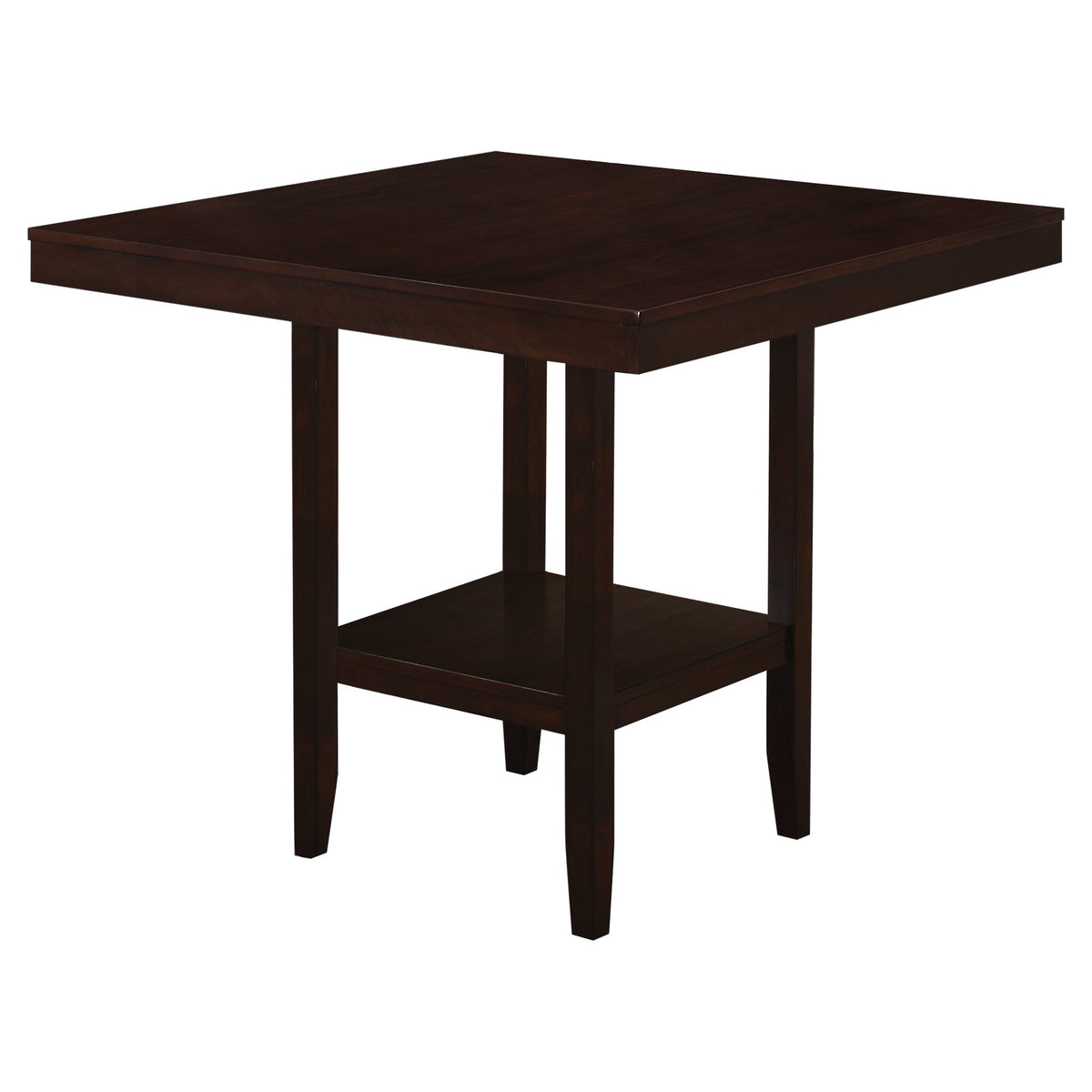 Monarch Dining Table, Cappuccino, 42' x 42'