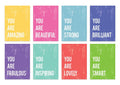 You are Mini Collection 11x14 Inch Print Wall Art Prints, Typography, Nursery Decor, Kids Wall Art Print, Kids Room Decor, Gen