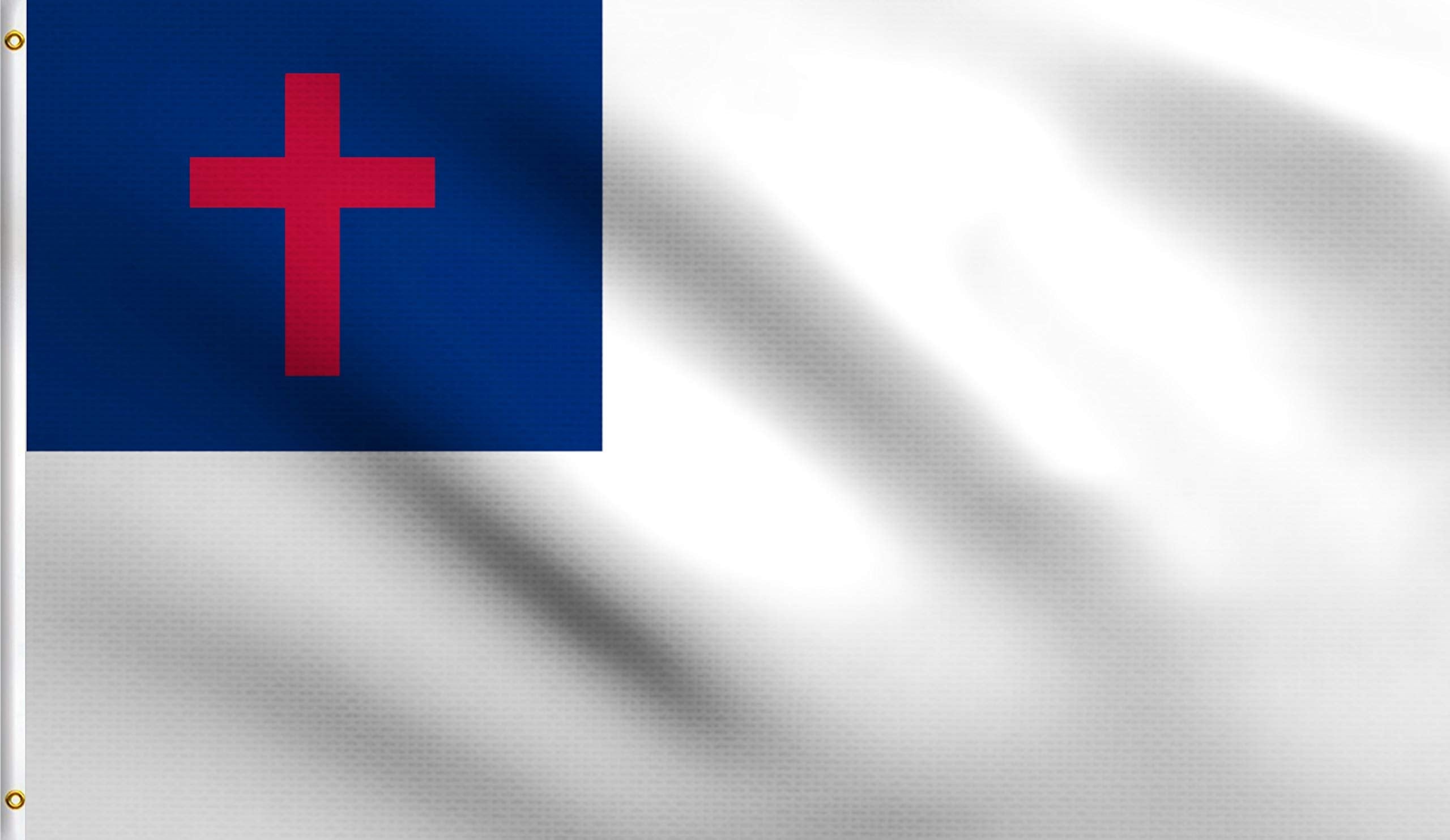 Dmse Christian Christianity Christendom Protestant Anglican Baptist Flag 3X5 Ft Foot 100% Polyester 100D Flag Uv Resistant (3'X5