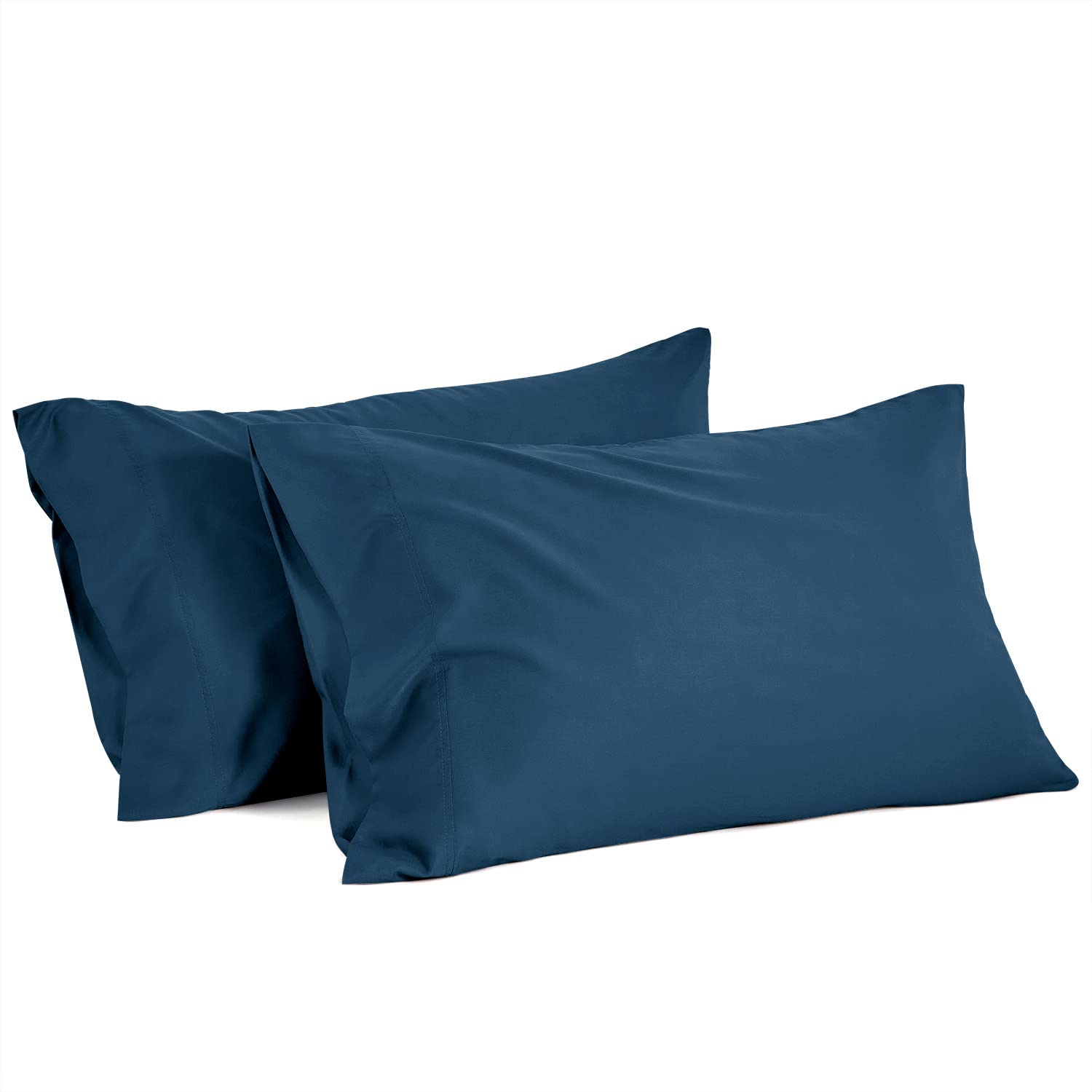 Bedelite Pillow Cases Queen Size Set Of 2, Rayon Derived From Bamboo, Cooling Pillow Cases For Hot Sleepers & Night Sweats, Brea