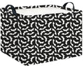 CLOCOR Rectangular Storage Basket Empty,Gift Basket,Waterproof Storage Bin with Handles,Room Decor(Unique Bat)