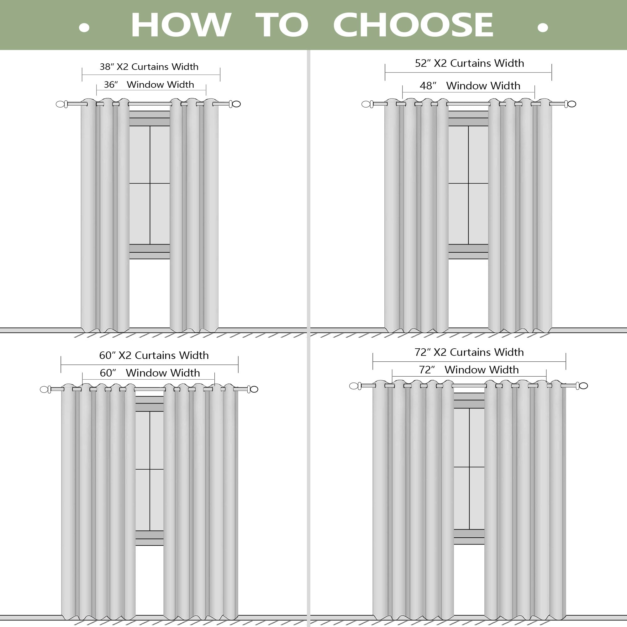 Koufall Boys Kids Small Curtains For 36 Inch Wide Window,Narrow And Long Thermal Insulated Light Blocking Heat Block Curtains For Living Room Bedroom,38 X 84 Inch Length 2 Panels