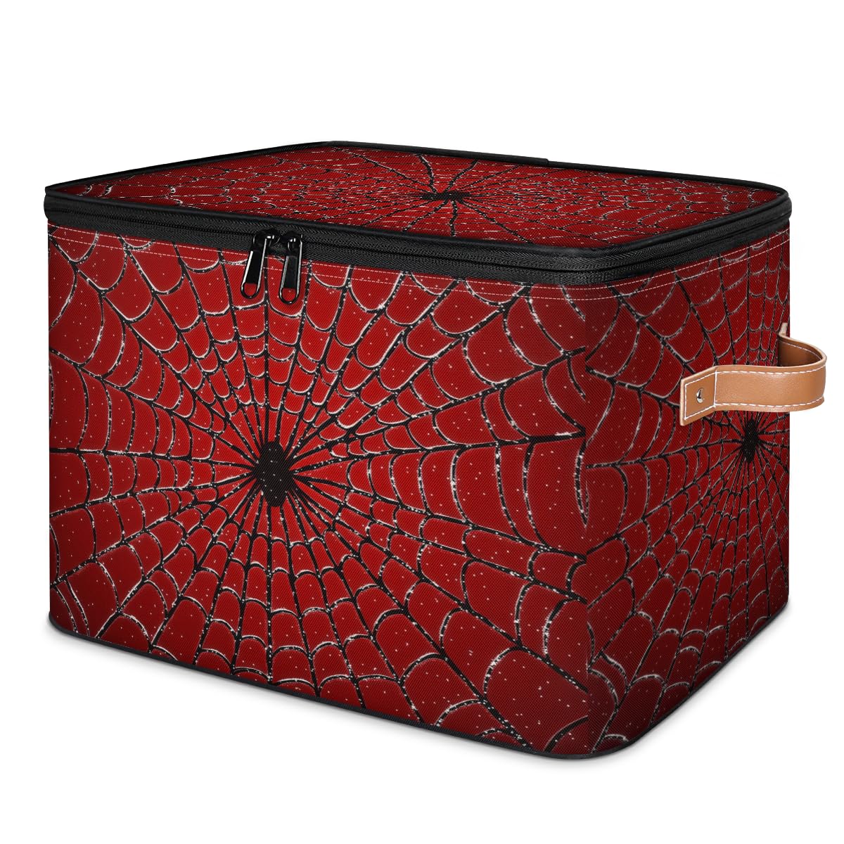 JIEDFEJUI Storage Basket for Bedroom Kitchen Bathroom Storage Bins with Lids Collapsible Toy Cube Storage Organizer for Kid Teen