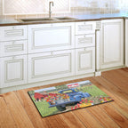 Briarwood Lane Day On The Farm Spring Doormat Pick-Up Truck Indoor Outdoor 30' X 18'