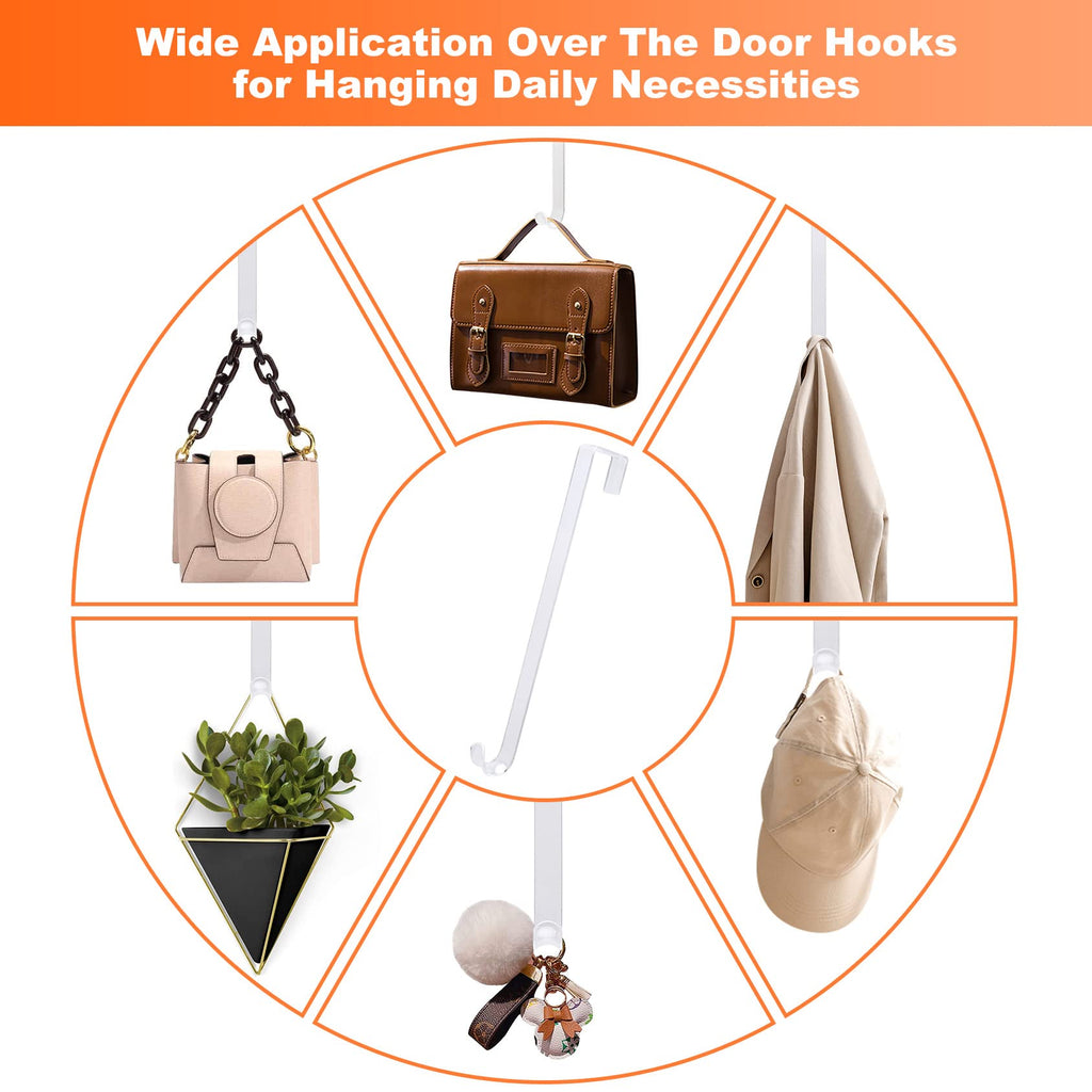 Ancintre 15 In Wreath-Hangers For Front Door,2 Pack Easter Christmas Halloween Decorations Fall Door Welcome Sign For Front Door