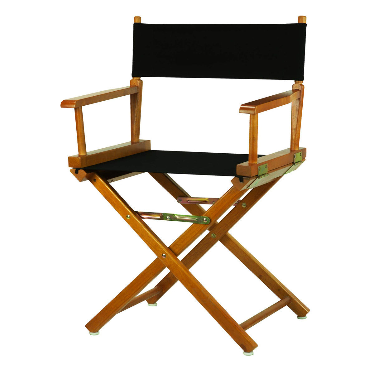 Casual Home 18&quot; Director'S Chair Honey Oak Frame With Black Canvas