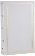 3-Ring Photo Album 300 Pockets Hold 4x6 Photos, White