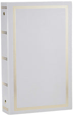3-Ring Photo Album 300 Pockets Hold 4x6 Photos, White
