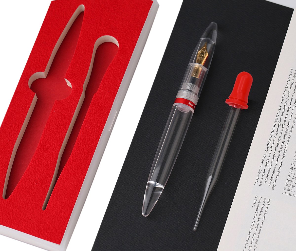 Majohn M2 Eye Dropper Fountain Pen, Large-Capacity Ink Storing, Fine Nib Writing Pen Set For Office/Business/Student/Signature