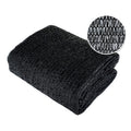 Agfabric 50% Sunblock Shade Cloth 10x20ft Net Mesh Shade with Clips for Garden Patio&Plants,Black