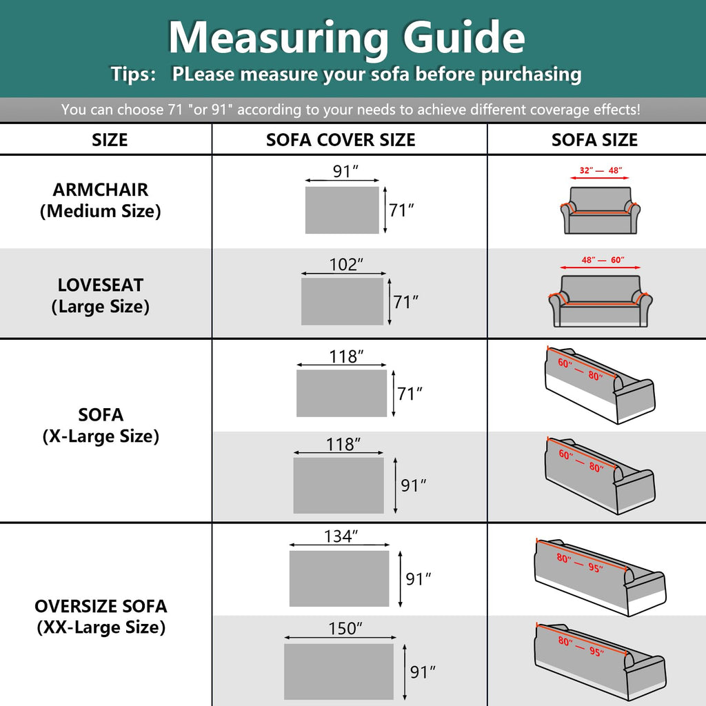 Mysky Home Couch Cover Chocolate Sofa Covers For 3 Cushion Couch Geometrical Sectional Couch Cover Living Room Sofa Throws Sofa Slipcovers For Pets, Kids (Xxx-Large, 91' X 150', Chocolate)