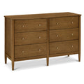 Davinci Frem 6-Drawer Dresser in Walnut, GREENGUARD Gold Certified