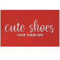 Entryway Cute Shoes Take Them Off Outdoor Door Mats With Rubber Backing Indoor Doormat For Home Entrance Non Slip Natural Entran