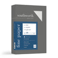 Southworth 25% Cotton Granite Specialty Paper, 8.5' X 11', 24 Lb/90 Gsm, Gray, 500 Sheets - Packaging May Vary (914C)