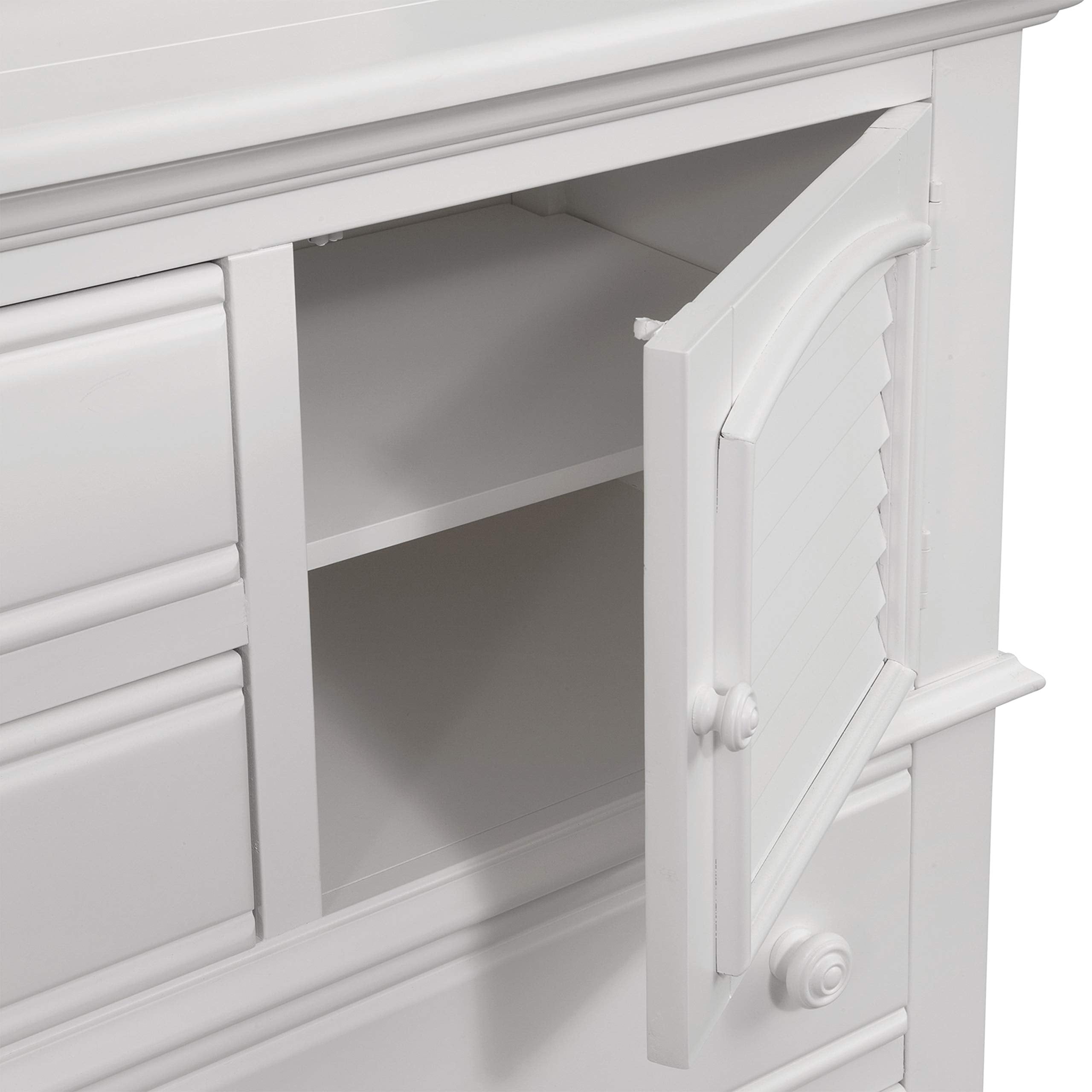 American Woodcrafters Cottage Traditions High Dresser