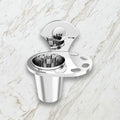USF 202 Stainless Steel Tumbler Holder for Bathroom, Wall Mounted Tumbler Holder for Toothbrush & Toothpaste for Wash Area, Rust