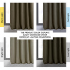Hpd Half Price Drapes Signature Velvet Thermal Blackout Curtains For Living Room 84 Inch Long (1 Panel) Rod Pocket Insulated Blackout Curtains For Bedroom Window Curtains, 50W X 84L, Denver Taupe