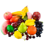 Toopify 20 Pcs Artificial Fruits Pack, Fake Fruits for Home Decor, Simulation Fruit Set, Party Chirstmas Decortion