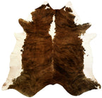 HomeRoots Classic Brindled Brazilian Cowhide Rug