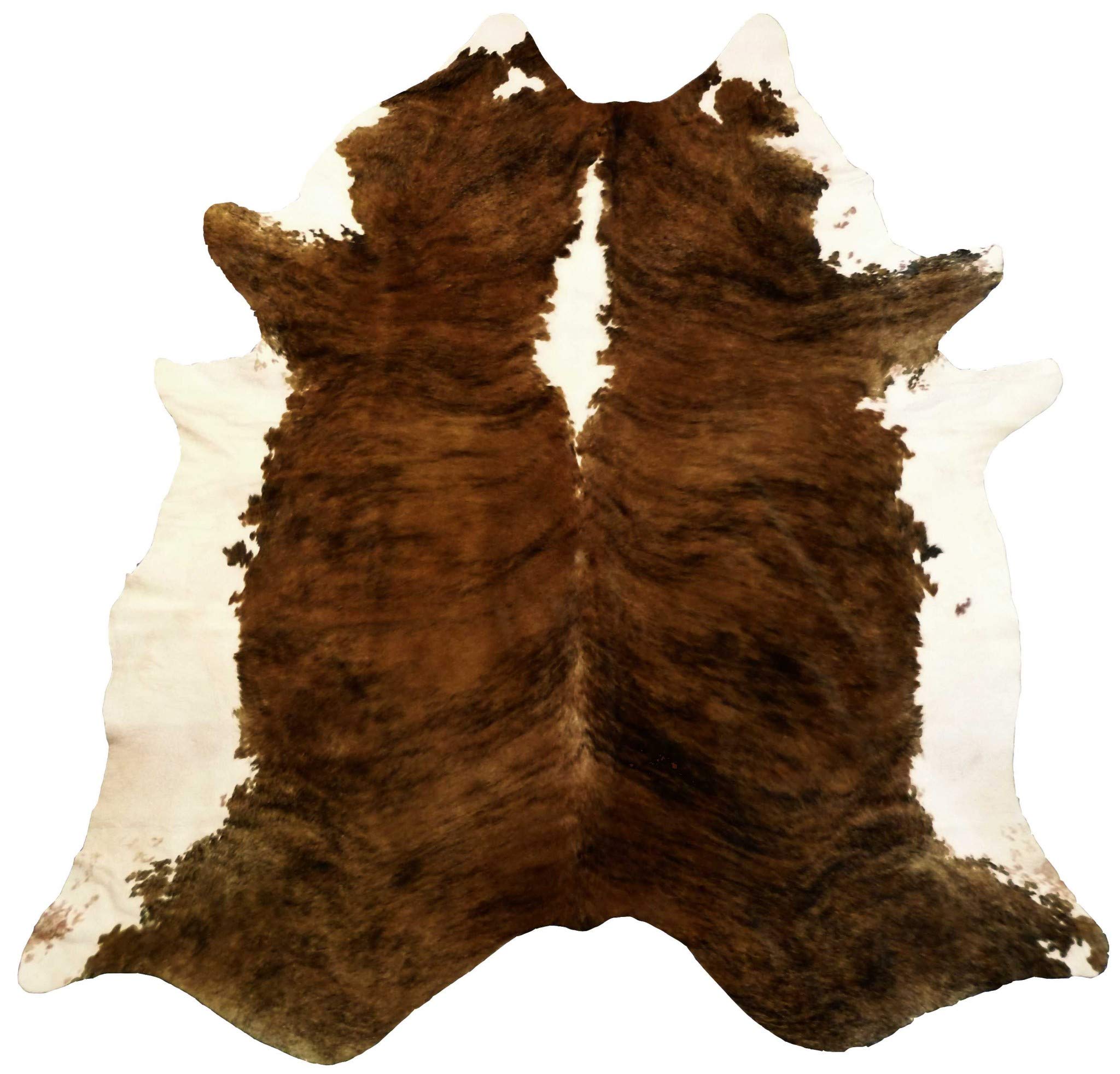 HomeRoots Classic Brindled Brazilian Cowhide Rug