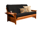 Kodiak Furniture Phoenix Futon, Full Size, Suede Black