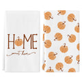 Siilues Fall Kitchen Towels 18x26 Inch, Fall Decor Pumpkin Fall Decorations for Home Sweet Home Dish Towels Seasonal Thanksgivin
