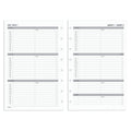 Tul Discbound Weekly Refill Pages, Timed, Junior Size, January To December 2023