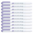 Zebra Mildliner Highlighter Pen Markers, Mild Violet (Wkt7-Mvi) X10