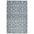Rizzy Home Alora Decor Madison 3' X 5' Trellis Denim/Gray Hand-Tufted Area Rug