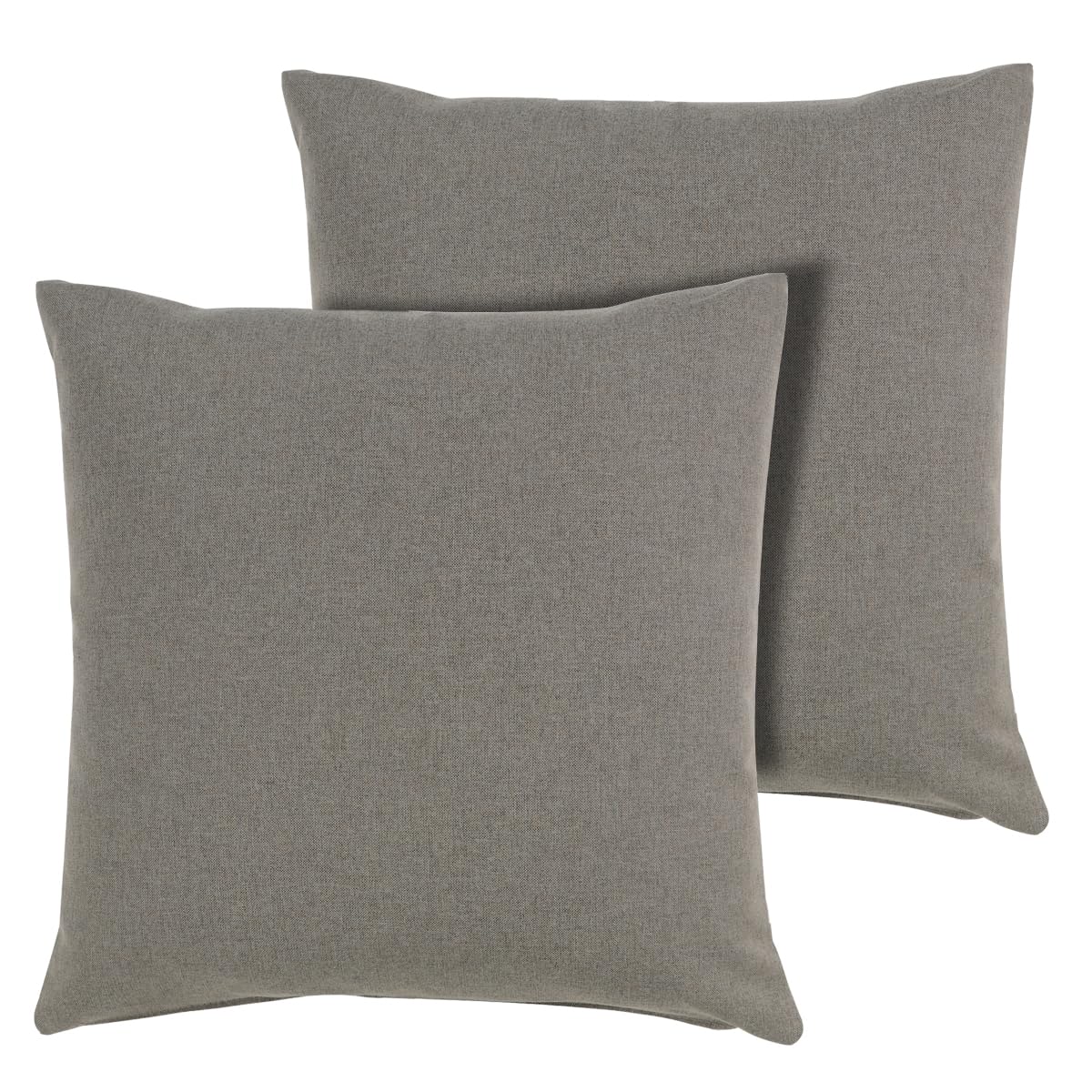 Funhome Outdoor Indoor Throw Pillows 18   X18   , Set Of 2 Decorative Throw Pillows With Inserts, All Weather Water-Resistant Sq