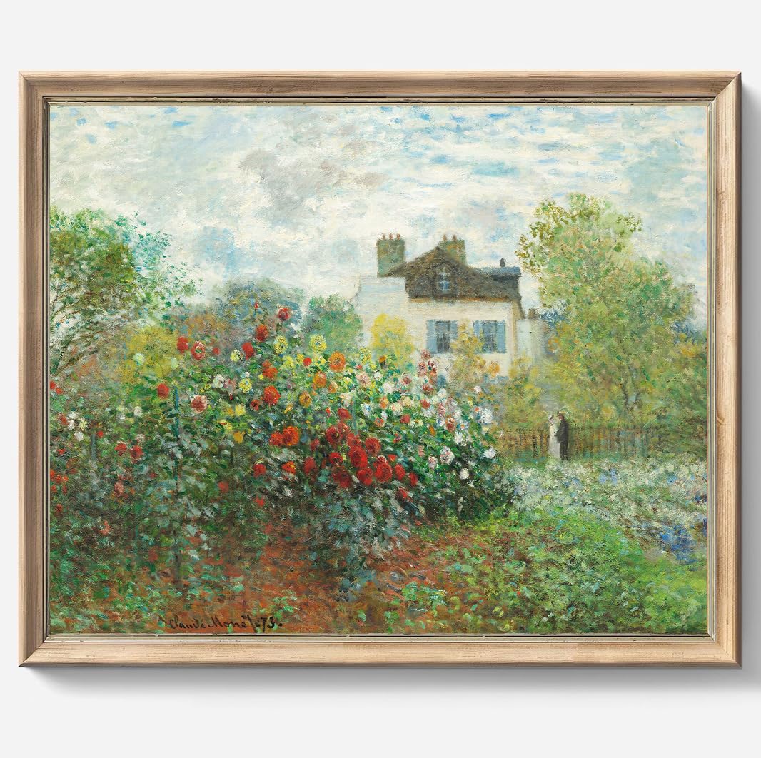 Vintage Wall art, Classical Paintings Poster Prints, Room Decor for Home Office Bedroom Living Room, Bathroom Wall Decor (The Ga