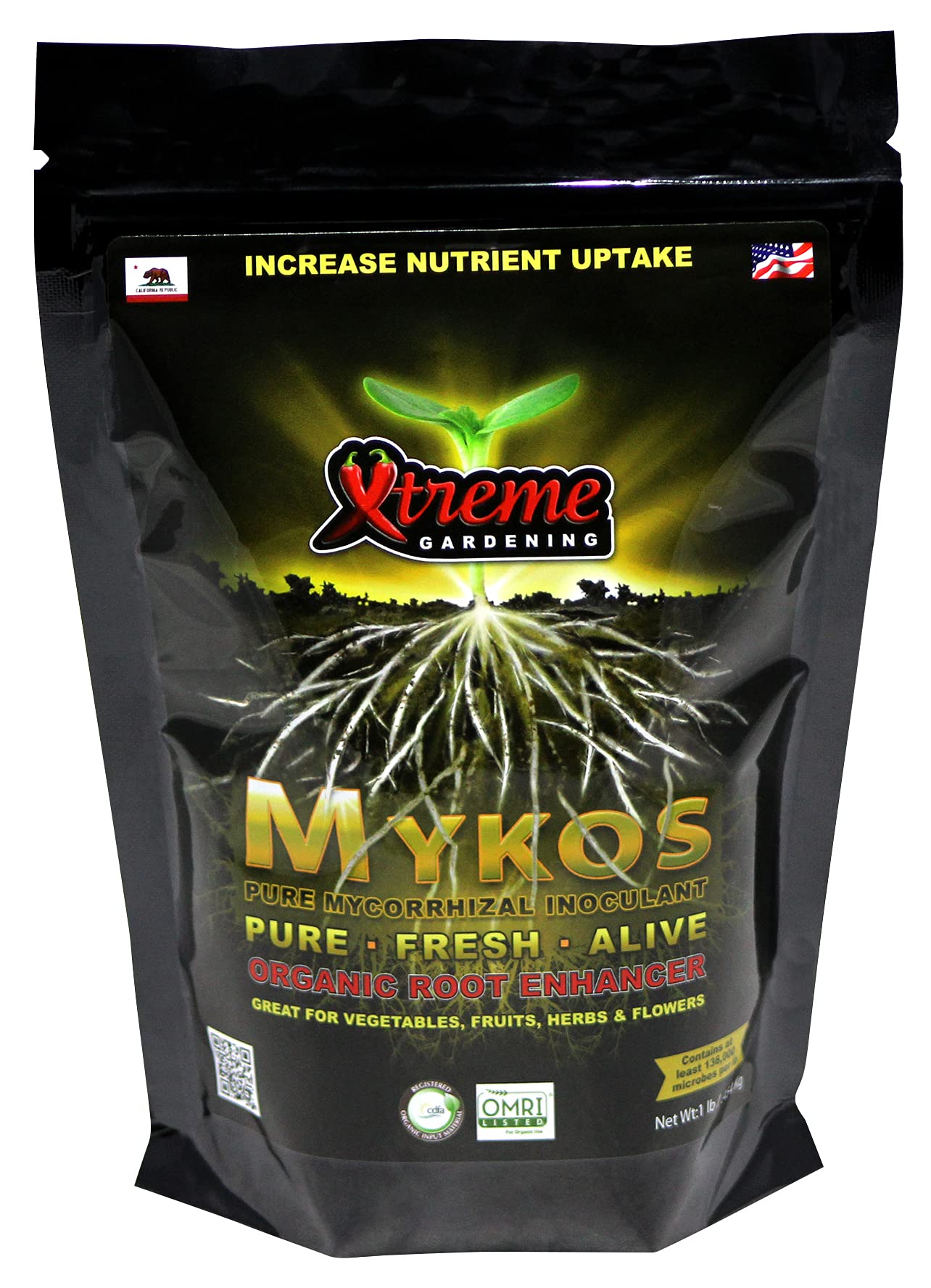 Mykos Rt4401 Mycorrhizae, Granular, 1-Lb. - Quantity 1