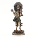Veronese Design 9 7/8 Coatlicue Aztec Serpent Skirt Goddess of Earth Cold Cast Resin Antique Bronze Finish Statue